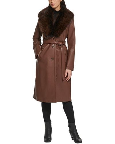 kenneth cole double face coat