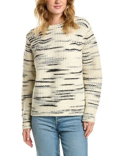 Johnny Was Calme Wool-blend Pullover - Natural