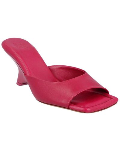 Gia Borghini Couture Leather Sandal - Pink