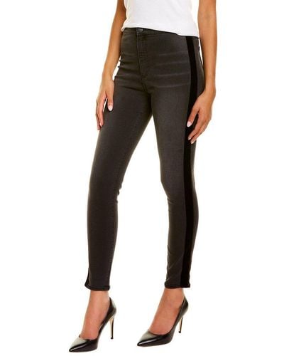Juicy Couture Black Rinse High-rise Skinny Jean