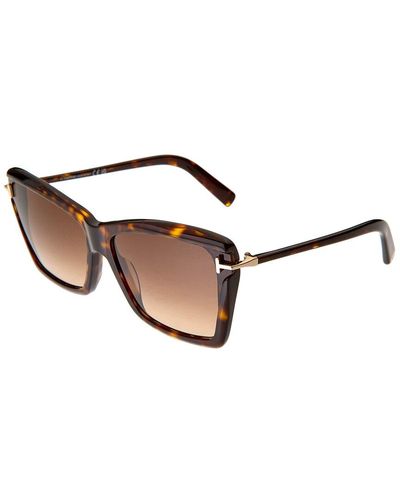 Tom Ford Leah 64mm Sunglasses - Brown
