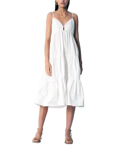 Tart Collections Royan Midi Dress - White