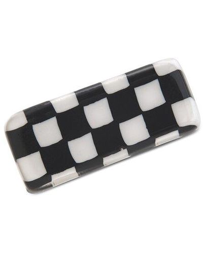 Sterling Forever Resin Retro Chequer Ring - Multicolour