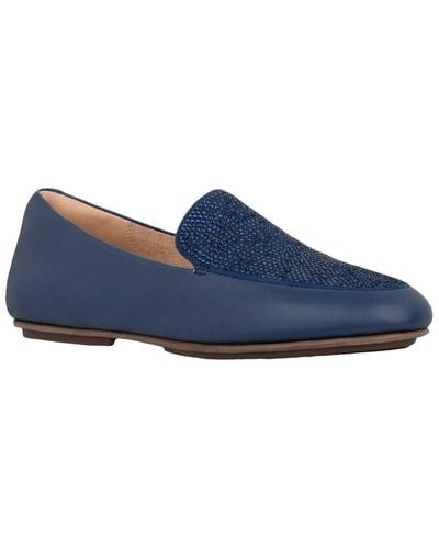Fitflop Lena Leather Loafer - Blue