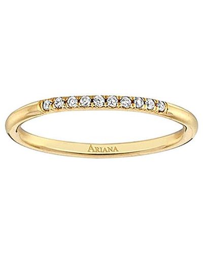 Ariana Rabbani 14k 0.05 Ct. Tw. Diamond Ring - White