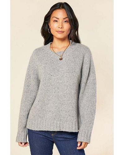 Outerknown Joni Wool Sweater - Gray