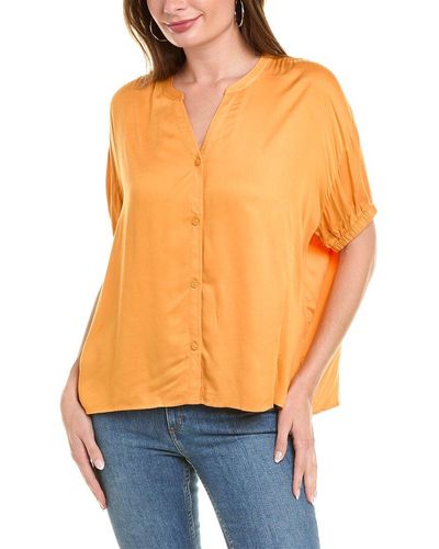 Splendid Jamie Blouse - Orange