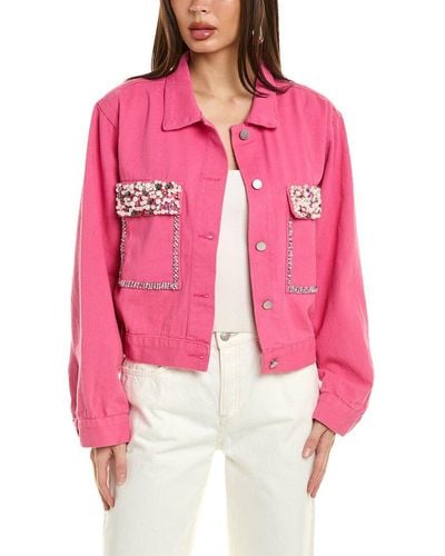 Beulah London Jacket - Pink