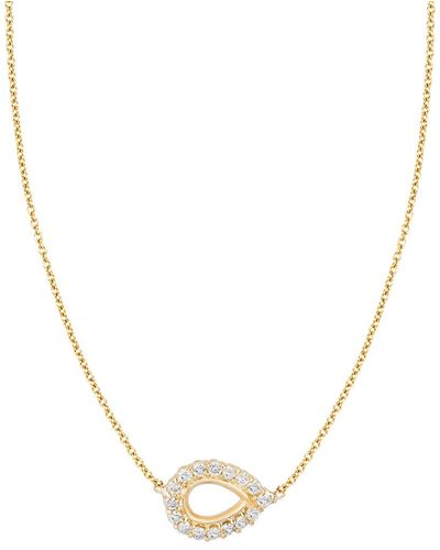 Ariana Rabbani 14k 0.15 Ct. Tw. Diamond Necklace - Metallic