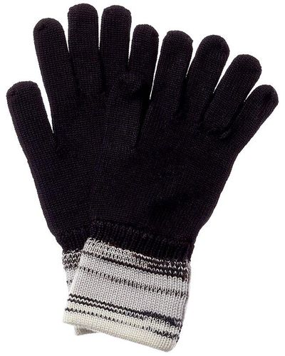 Missoni Wool Gloves - Black