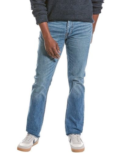 Vince Straight Fit Charlo Wash Jean - Blue