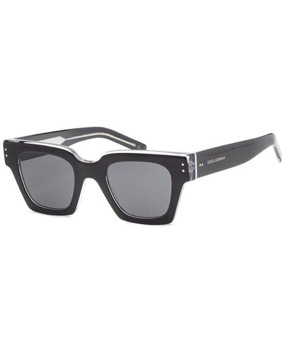 Dolce & Gabbana Dg4413 48mm Sunglasses - Black