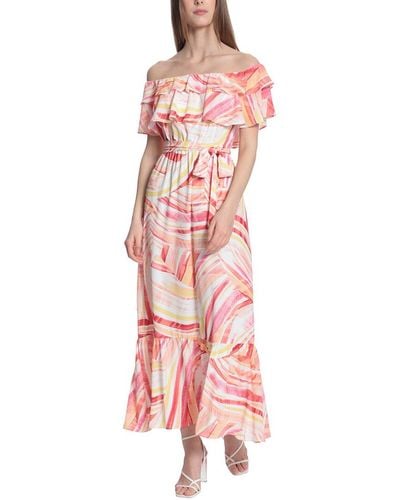 Donna Morgan Midi Dress - Pink