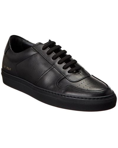 Common Projects B-ball Leather Trainer - Black