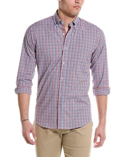 Tailorbyrd Poplin Shirt - Purple