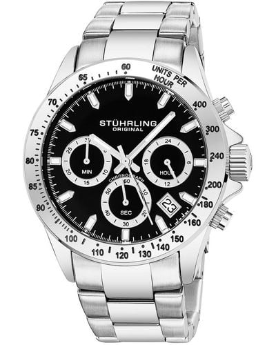 Stuhrling Stuhrling Original Monaco Watch - Gray