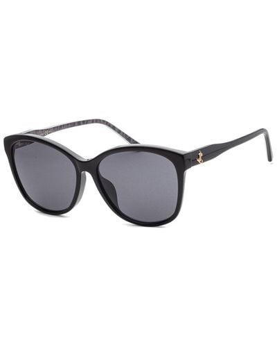 Jimmy Choo Lidiefsk 59mm Sunglasses - Black