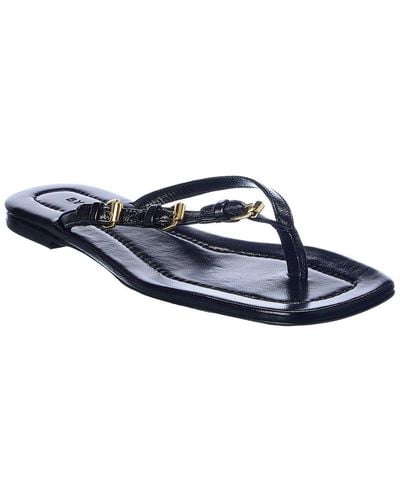 BY FAR Mare Leather Sandal - Black