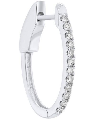 Diana M. Jewels Fine Jewellery 14k 0.25 Ct. Tw. Diamond Earrings - White