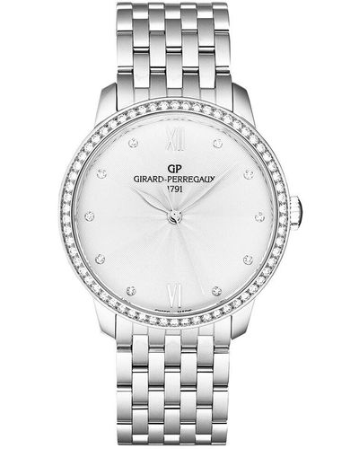 Girard-Perregaux 1966 Diamond Watch, Circa 2020s - Gray