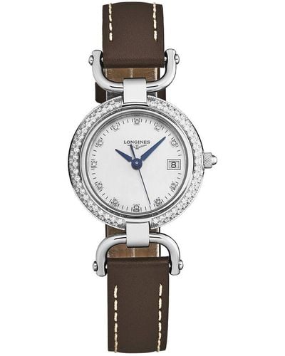 Longines Equestrian Diamond Watch - Metallic