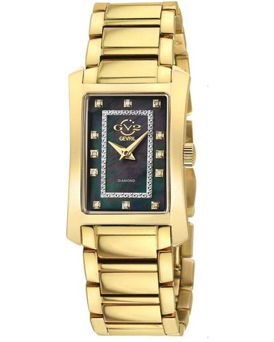 Gv2 Luino Diamond Watch - Metallic
