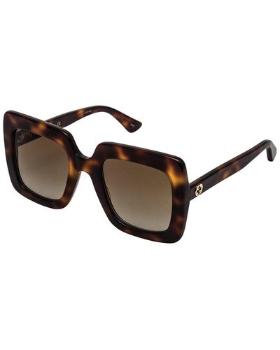 Gucci GG0328S-002 53mm Sunglasses - Brown