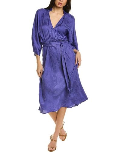 Auguste Lyrah Midi Dress - Blue