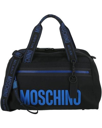 Moschino Recycled Nylon Duffel Bag - Black