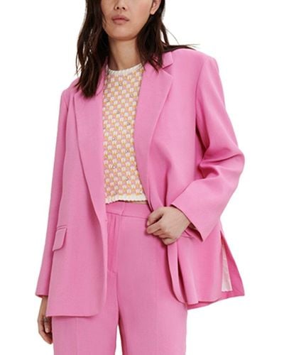 Maje Suit Blazer - Pink