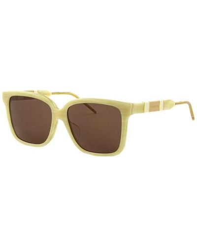 Gucci GG0599SA 56mm Sunglasses - Natural