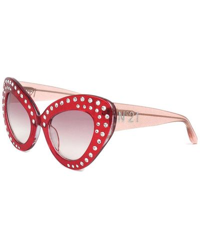 Linda Farrow No 21 By N21s23 52mm Sunglasses - Red