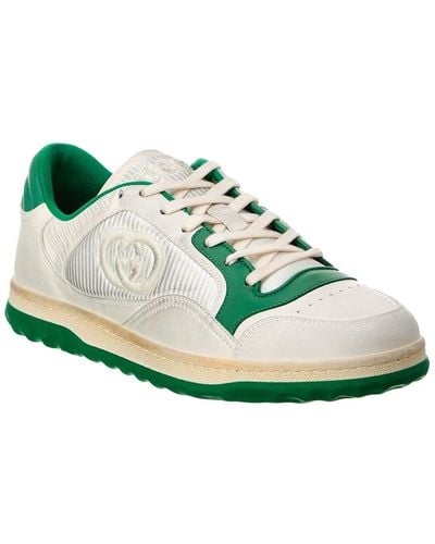 Gucci Mac80 Leather Trainer - Green