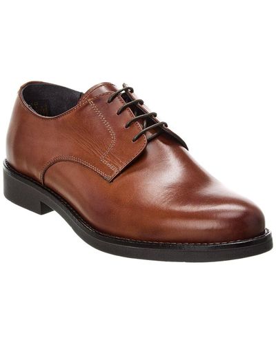 Alfonsi Milano Leather Oxford - Brown