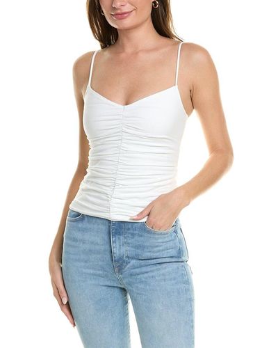7 For All Mankind Ruched Cami - Blue