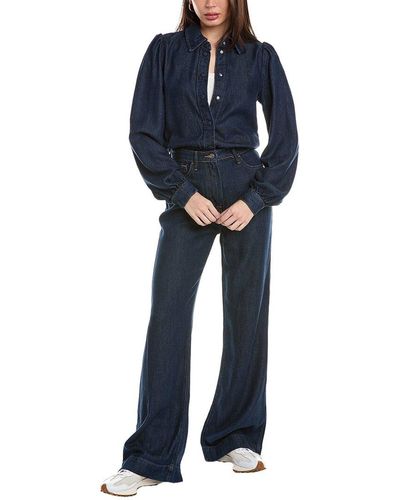 7 For All Mankind Tailored Jumpsuit - Blue