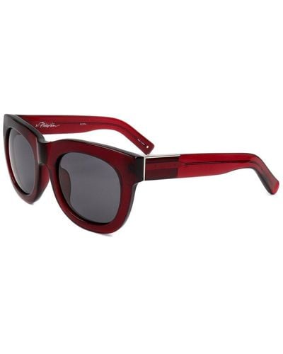 Linda Farrow Philip Lim By Pl159 51mm Sunglasses - Red