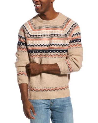 Brunello Cucinelli Alpaca & Wool-blend Sweater - Natural