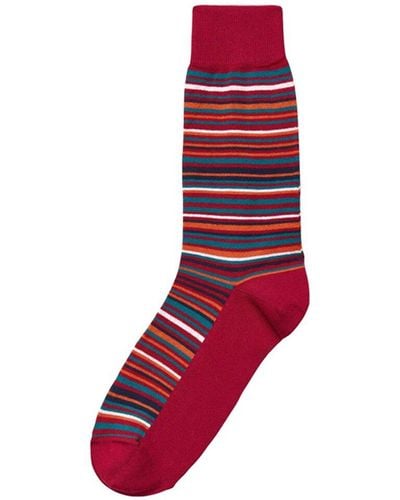 Charles Tyrwhitt Design Sock - Red