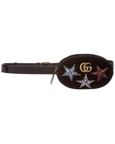Gucci GG Marmont Velvet Belt Bag - Multicolor