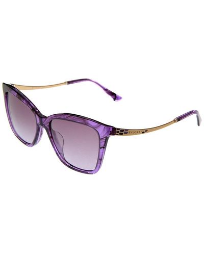 BVLGARI Bv8257 54mm Sunglasses - Purple