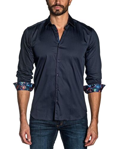 Jared Lang Woven Shirt - Blue