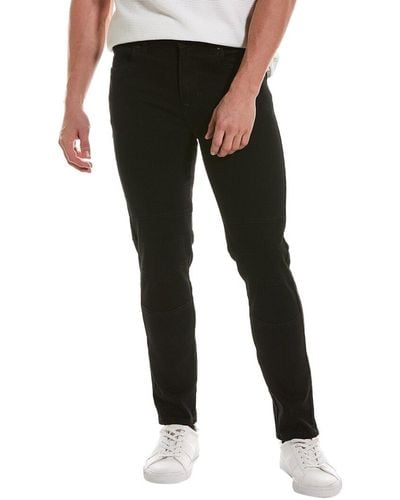 Karl Lagerfeld Black Corduroy Straight Jean