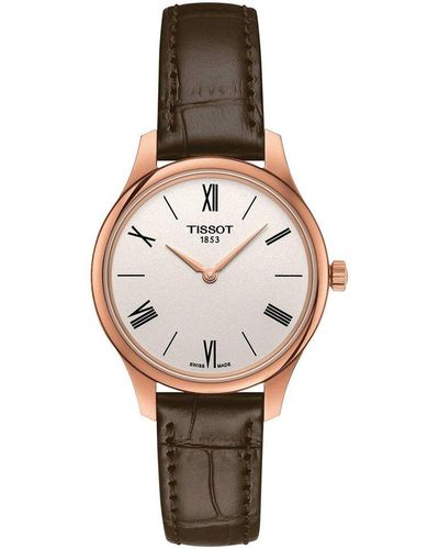 Brown Tissot Watches for Women | Lyst