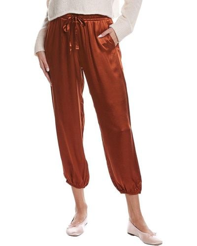 Nation Ltd Del Rey Dressed Up Lounge Pant - Red