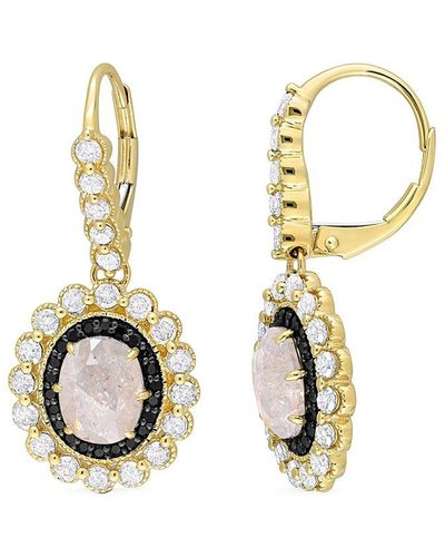 Rina Limor 10k 3.79 Ct. Tw. Diamond Earrings - Metallic
