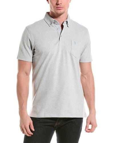 Tailorbyrd Pique Polo Shirt - Gray