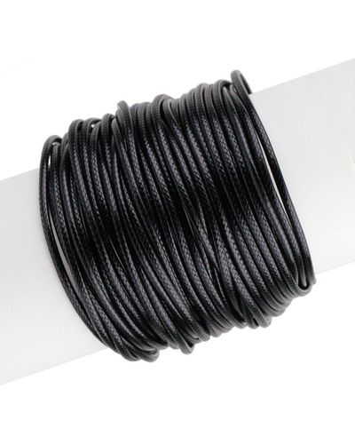 Saachi Magnetic Cuff Bracelet - Black