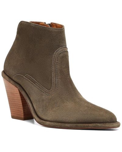 Joie Ginger Suede Bootie - Brown