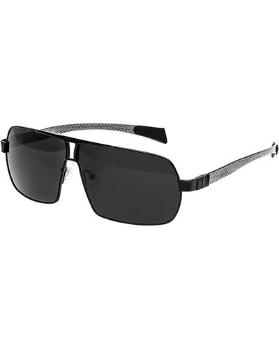 Breed Sagittarius 46mm Polarized Sunglasses - Black